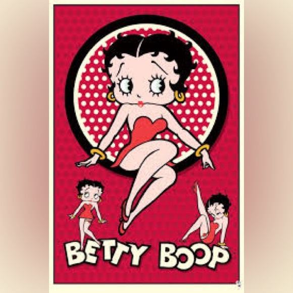 NEW: Betty Boop Vintage Graphic Tee Shirt - Picture 7 of 8